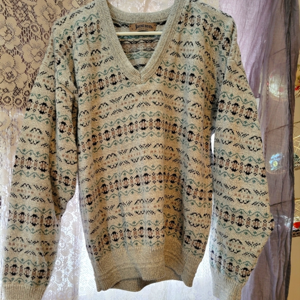 Vintage Grandpa sweater size m made in USA